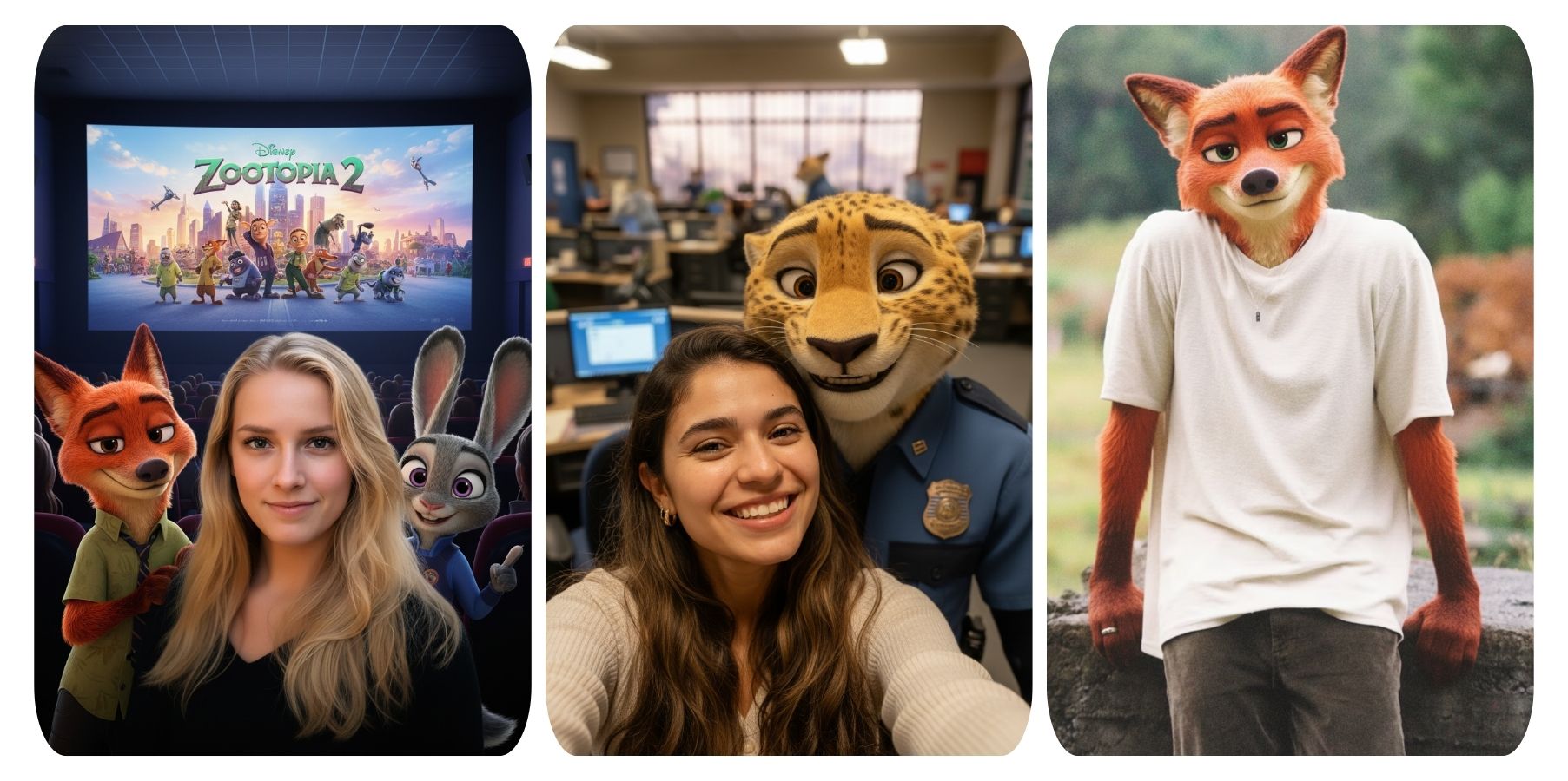 Zootopia 2 AI Filter – Create Selfies with Zootopia Characters Instantly